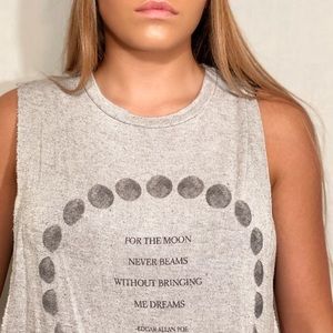 UO moon quote muscle tee